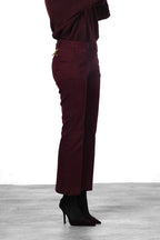 New York Trumpet women’s chino pants in gabardine with slim fit ①