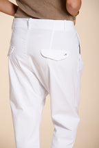 Malibu Jogger women's chino pants in gabardine carrot fit
