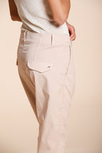 Malibu Jogger women's chino pants in gabardine carrot fit