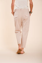 Malibu Jogger women's chino pants in gabardine carrot fit