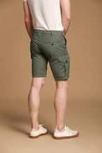 New York Cargo Bermuda Cargo Herren in Stretch-Gabardine Regular Fit
