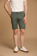New York Cargo Bermuda Cargo Herren in Stretch-Gabardine Regular Fit