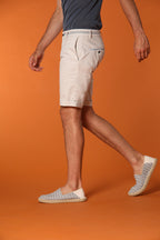 New York Super Star Bermuda Chino Herren in elastischer Gabardine Regular Fit