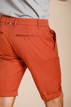 London bermuda chino uomo in gabardina stretch regular fit ①