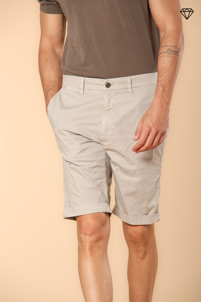  London Bermuda Chino Herren aus Pima-Baumwolle Regular Fit ①
