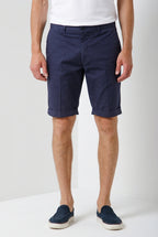 London bermuda chino uomo in gabardina stretch regular fit ①
