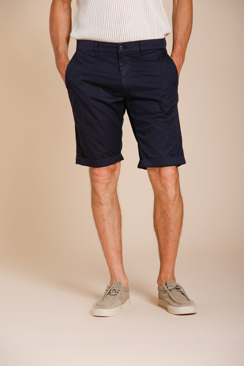 London Bermuda Chino Herren aus Gabardine Stretch regular fit ①