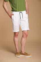 New York Sack Bermuda Chino Jogger Herren aus Pima-Baumwolle Regular Fit