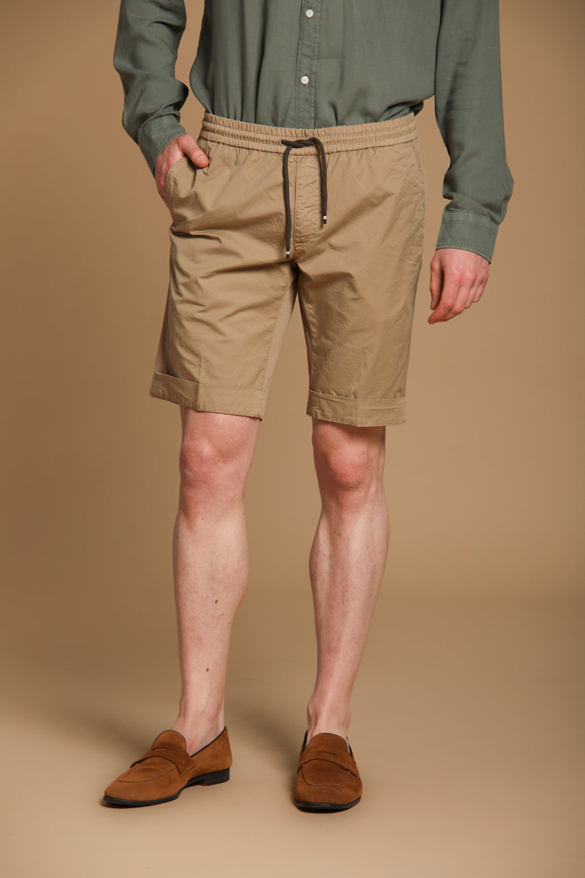 New York Sack Bermuda Chino Jogger Herren aus Pima-Baumwolle Regular Fit