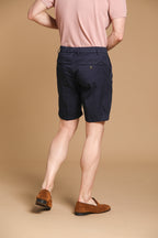 New York 1 Pinces City String Herren Bermuda Chino aus Pima-Baumwolle Regular Fit