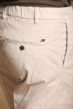 New York 1 Pinces City String Herren Bermuda Chino aus Pima-Baumwolle Regular Fit