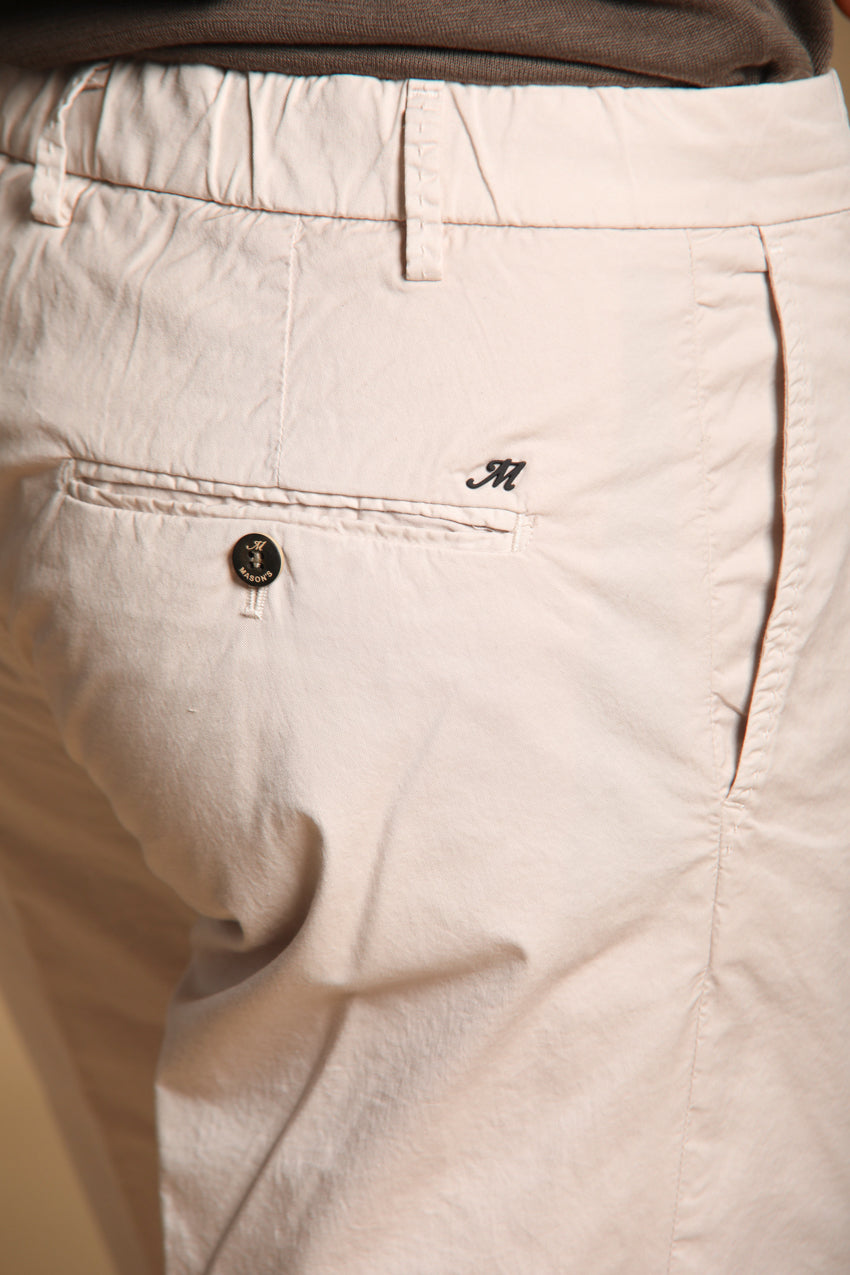 New York 1 Pinces City String Herren Bermuda Chino aus Pima-Baumwolle Regular Fit