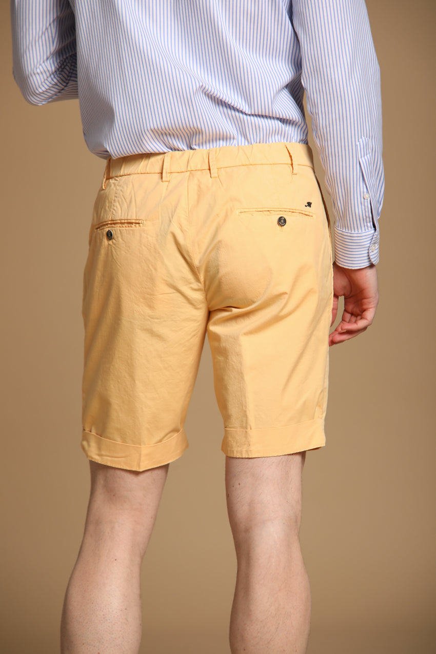 New York 1 Pinces City String Herren Bermuda Chino aus Pima-Baumwolle Regular Fit