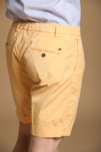 New York 1 Pinces City String Herren Bermuda Chino aus Pima-Baumwolle Regular Fit