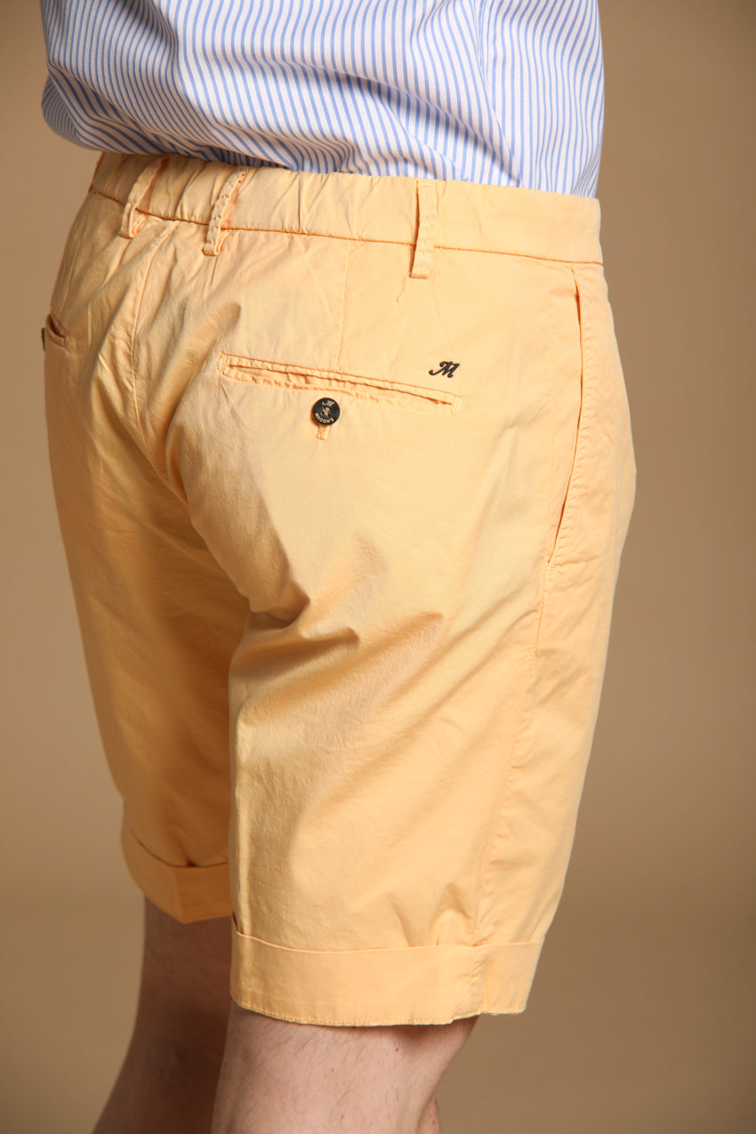 New York 1 Pinces City String Herren Bermuda Chino aus Pima-Baumwolle Regular Fit