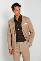 Torino Hemd Herren aus Leinen Canvas ①