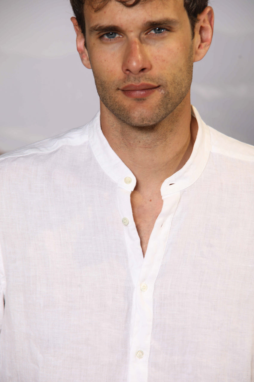 Porto Hemd Herren Langarm aus Leinen