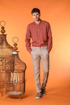 Porto Hemd Herren Langarm aus Leinen