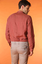 Porto Hemd Herren Langarm aus Leinen