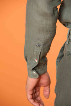 Porto Hemd Herren Langarm aus Leinen