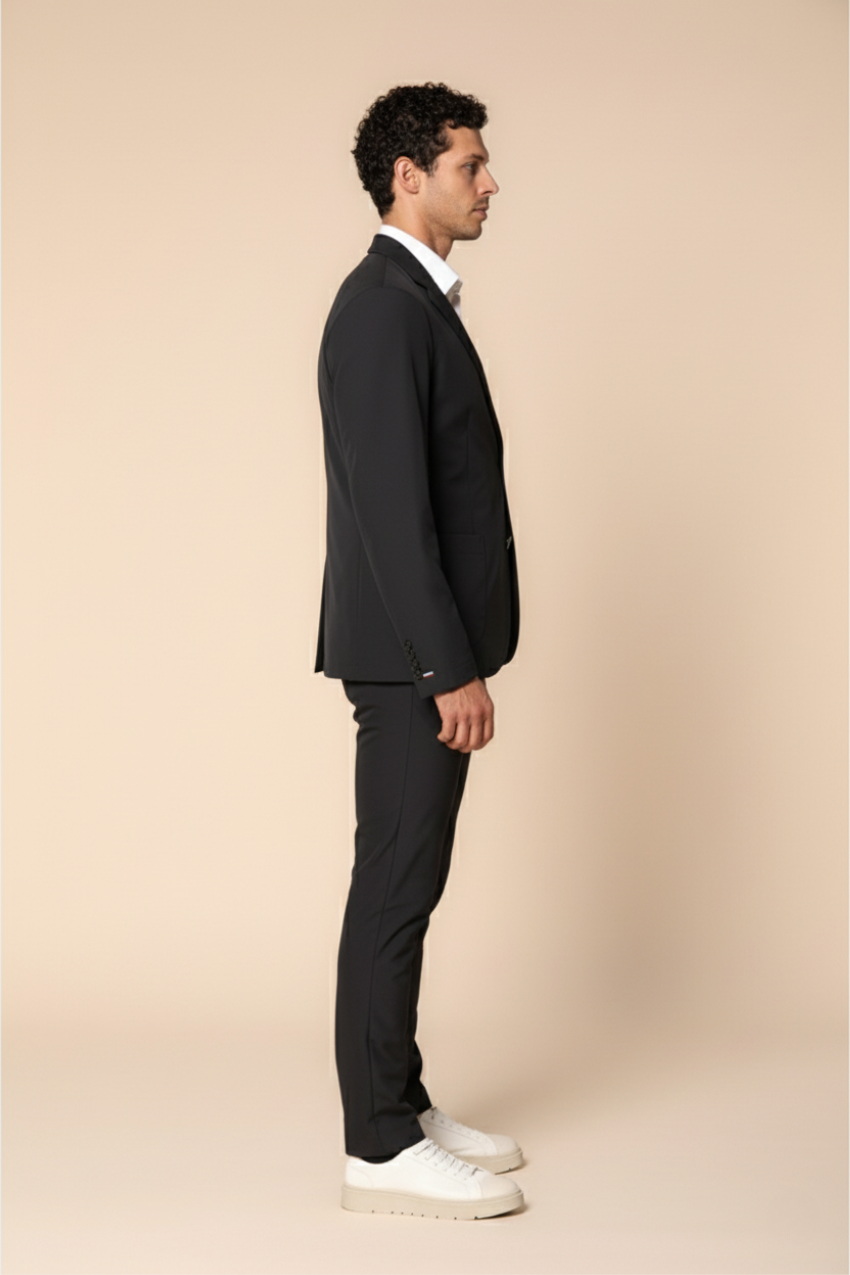 Da Vinci Tech Dynamic Herrenblazer aus Stretch-Jersey