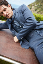 Da Vinci Summer Blazer Herren aus Leinen-Baumwoll-Twill