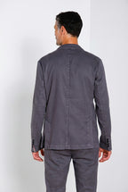 Da Vinci men's blazer in linen and cotton twill