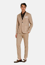 Da Vinci men's blazer in linen and cotton twill