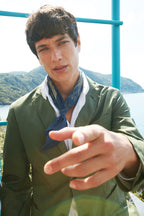 Da Vinci Summer Herrenblazer aus Baumwolle und Tencel 