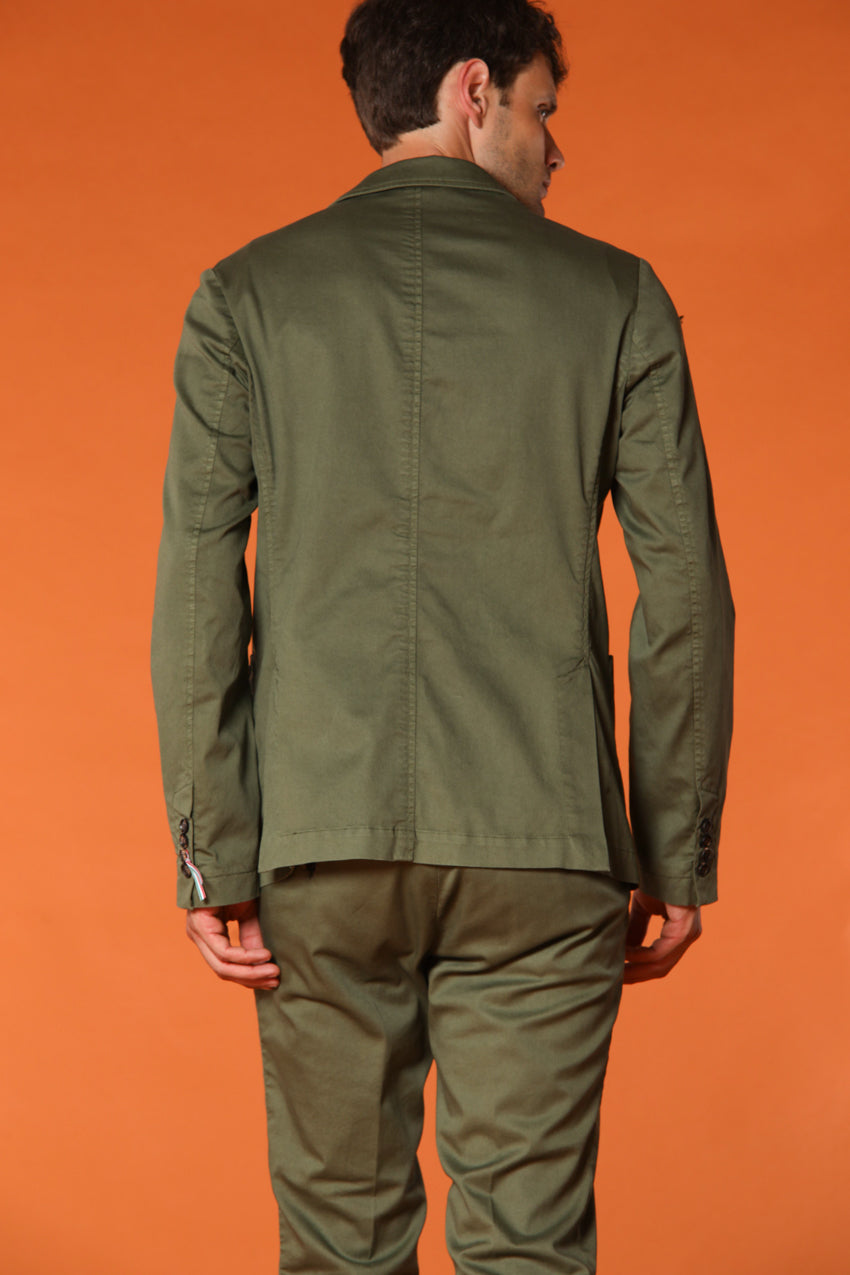 Da Vinci Summer Herrenblazer aus Baumwolle und Tencel 
