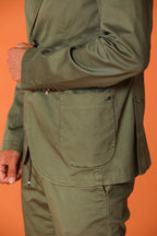 Da Vinci Summer Herrenblazer aus Baumwolle und Tencel 