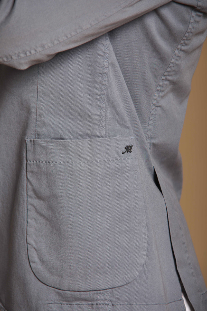 Da Vinci Summer Herrenblazer aus Baumwolle und Tencel 