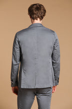 Da Vinci Travel Blazer Herren aus technischem Satin Travel Stretch mit Details 