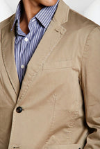 Da Vinci Travel blazer uomo in raso tecnico travel stretch