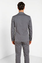 Da Vinci Travel blazer uomo in raso tecnico travel stretch