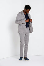 Da Vinci Travel blazer homme en satin technique travel stretch
