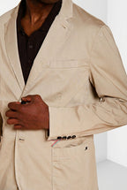 Da Vinci Travel blazer uomo in raso tecnico travel stretch