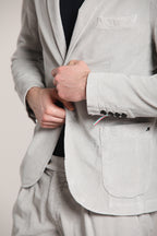 Foto 2 Da Vinci blazer uomo in velluto 500 righe