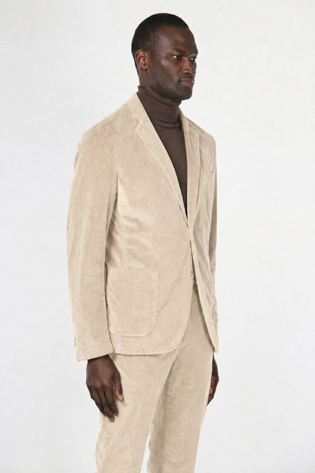Tiziano men’s blazer in 500-wale velvet
