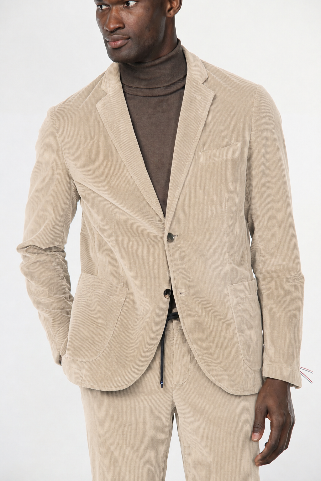 Tiziano men’s blazer in 500-wale velvet