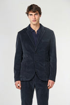 Blazer de hombre Tiziano en terciopelo 500 rayas