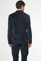 Blazer de hombre Tiziano en terciopelo 500 rayas