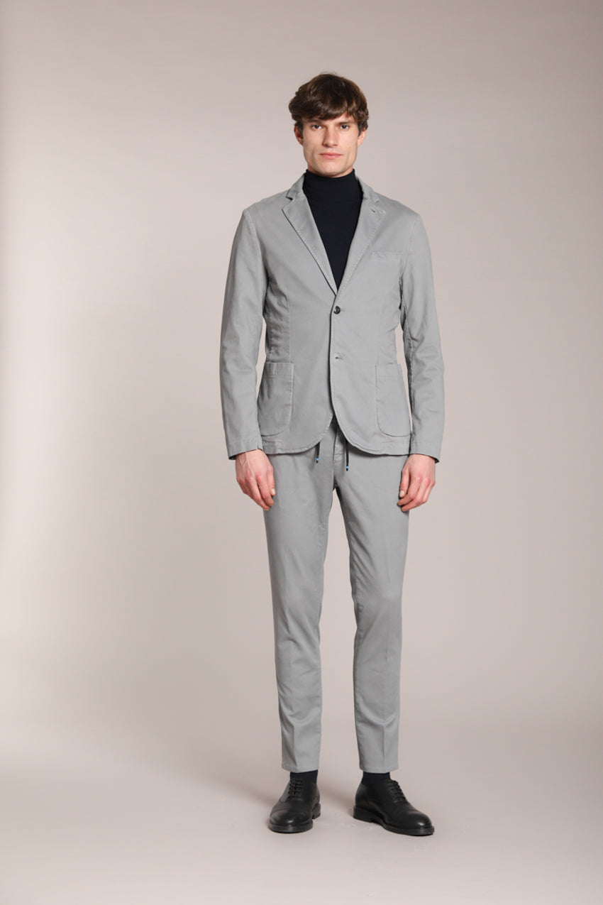 Foto 3 Da Vinci blazer uomo in gabardina stretch