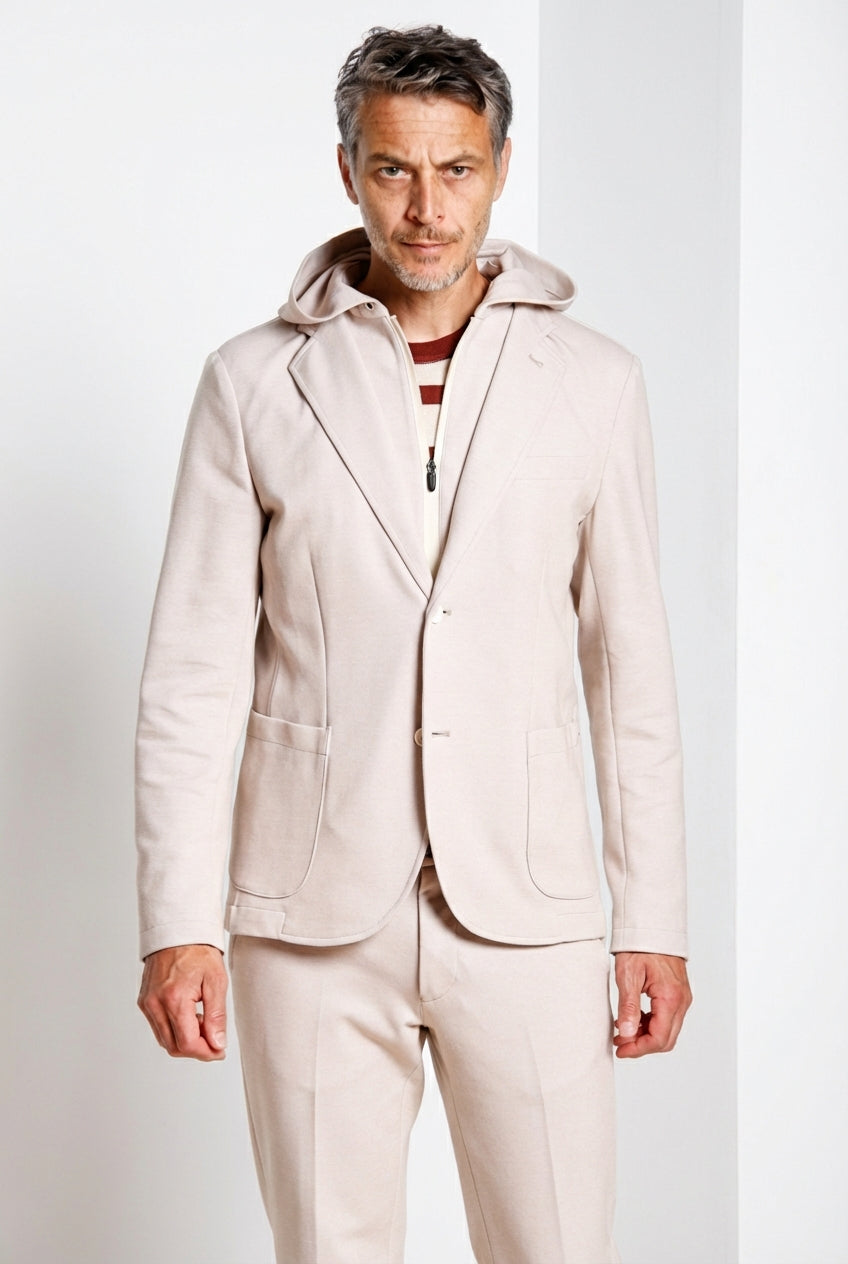 Da Vinci Golf blazer homme en jersey piqué stretch