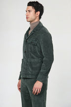Work Jacket overshirt homme en velours à grosses côtes