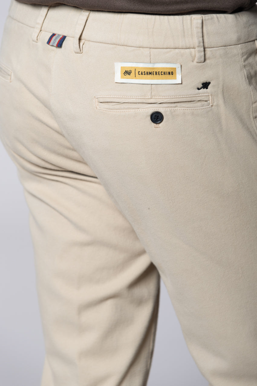 New York String Herren Chino Jogger aus Baumwolle Kashmir Regular Fit
