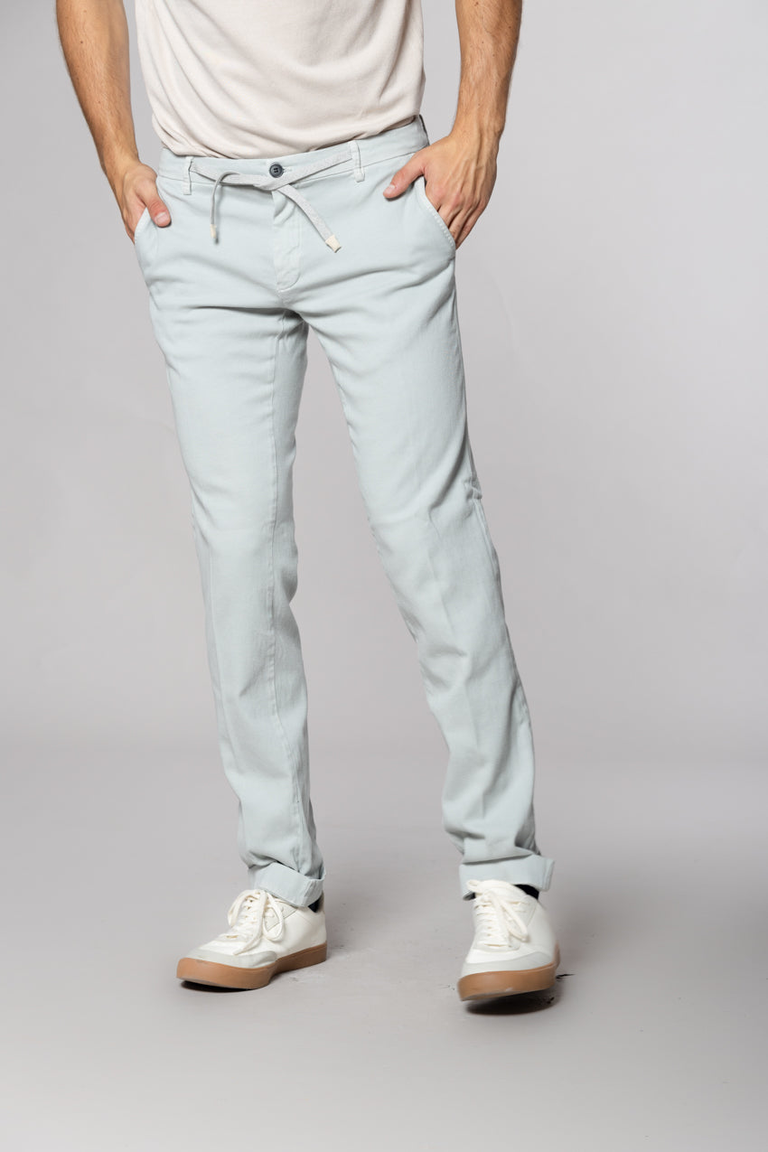 New York String Herren Chino Jogger aus Baumwolle Kashmir Regular Fit