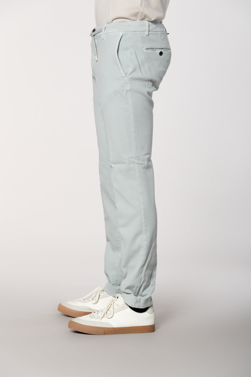 New York String Herren Chino Jogger aus Baumwolle Kashmir Regular Fit
