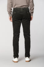 New York String Herren Chino Jogger aus 1500-Rippen-Samt Regular Fit