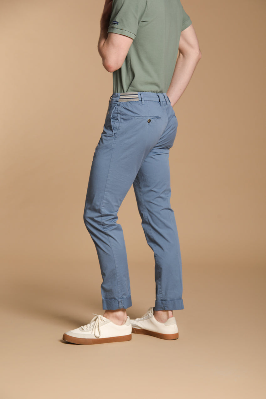 New York Side Elax Herren Chino Jogger Hose aus Pima-Baumwolle Regular Fit